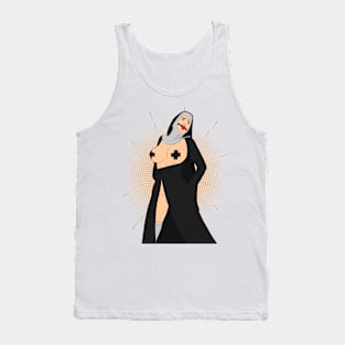 BDSM - sexy nun Tank Top